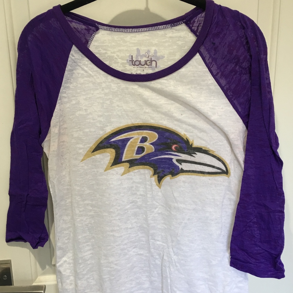 Touch by Alyssa Milano Baltimore Ravens T-shirt